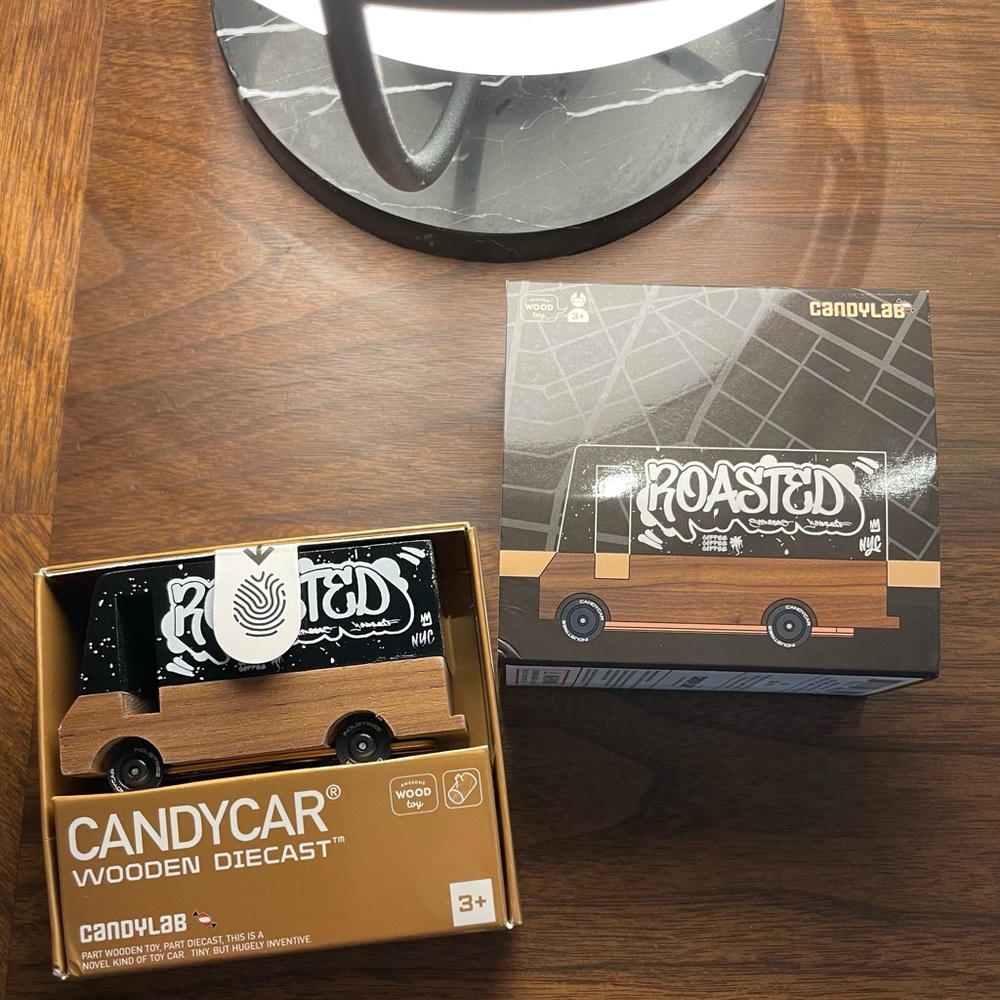 Starbucks Reserve x Candylab wooden truck “ROASTED” in b/w 1 of 3 avail